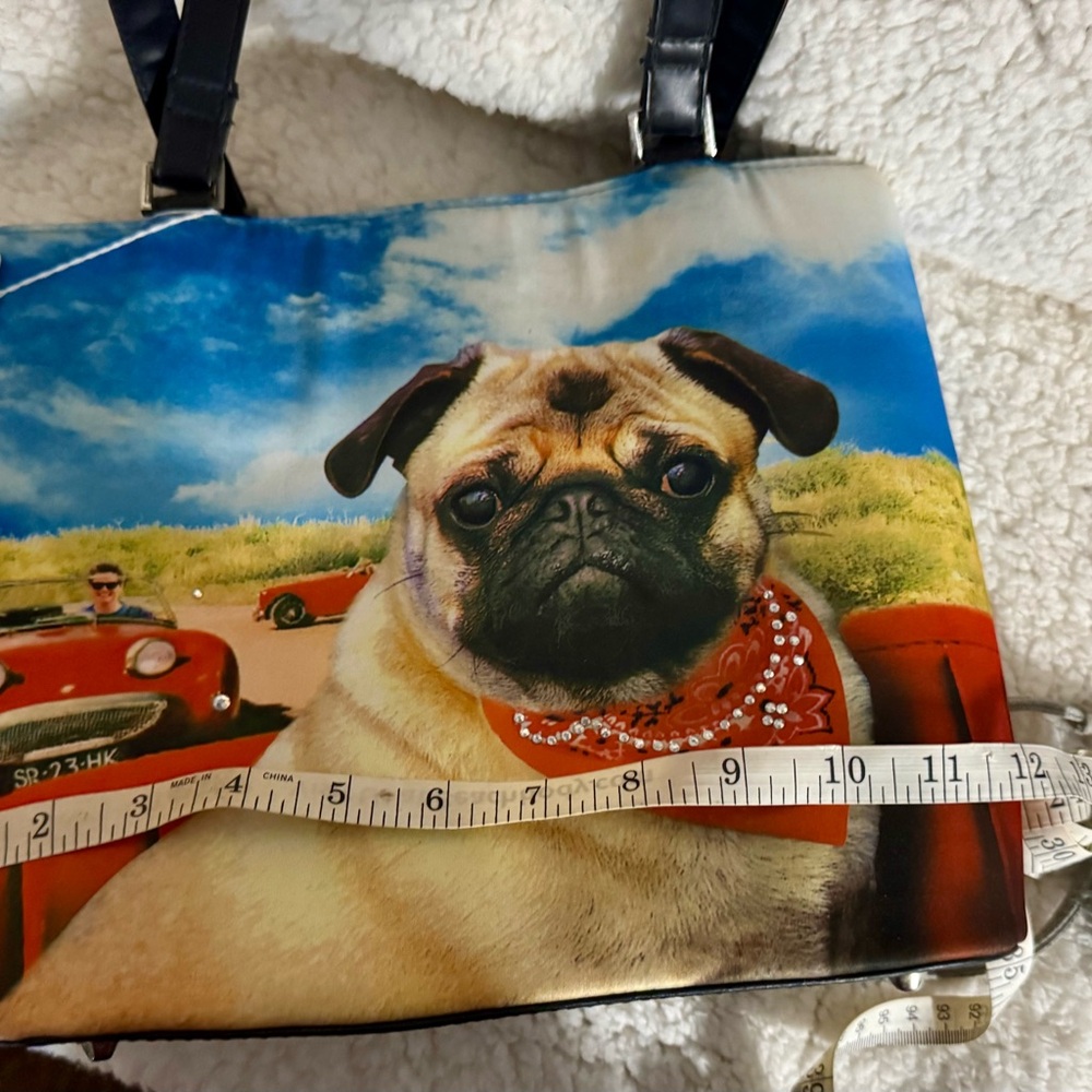 Pug Bundle Sweater, Tee, tote bag/purse - Picture 6 of 6